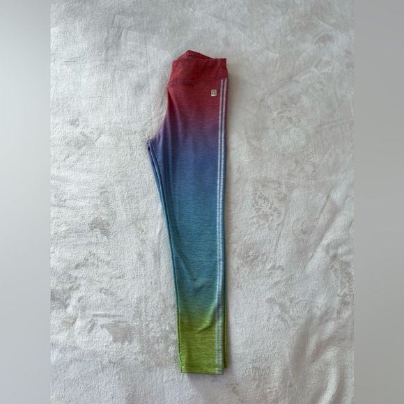 Girls' Neon Ombre Active Legging, Multi Colored, Size 8 - Picture 8 of 16